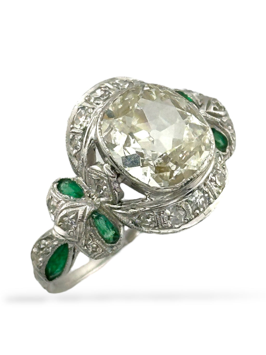 Platinum Ring with 2.71ct Diamond
