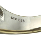 14K White Gold 1.50ct Diamond Cluster Ring, White gold -  1.50ct. tw. Diamond (Natural)