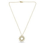 Roberto Coin 18K Yellow Gold 0.42ct Diamond Pendant Necklace