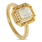 18K Yellow Gold 1.27ct Diamond Ring