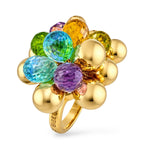 Marco Bicego 18K Yellow Gold Teardrop Gemstone Ring