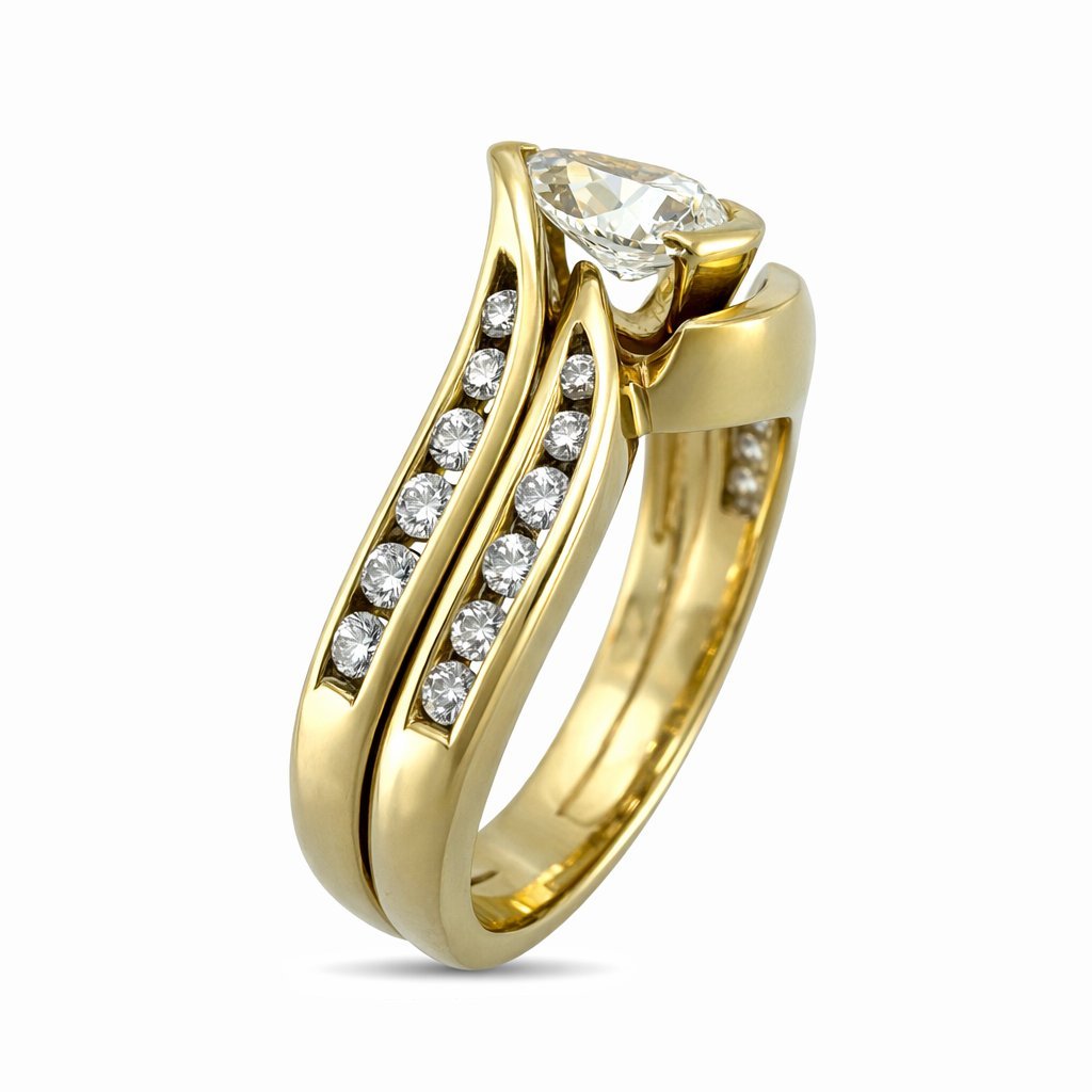 Michael’s 14K Yellow Gold 1.06ct Diamond Ring