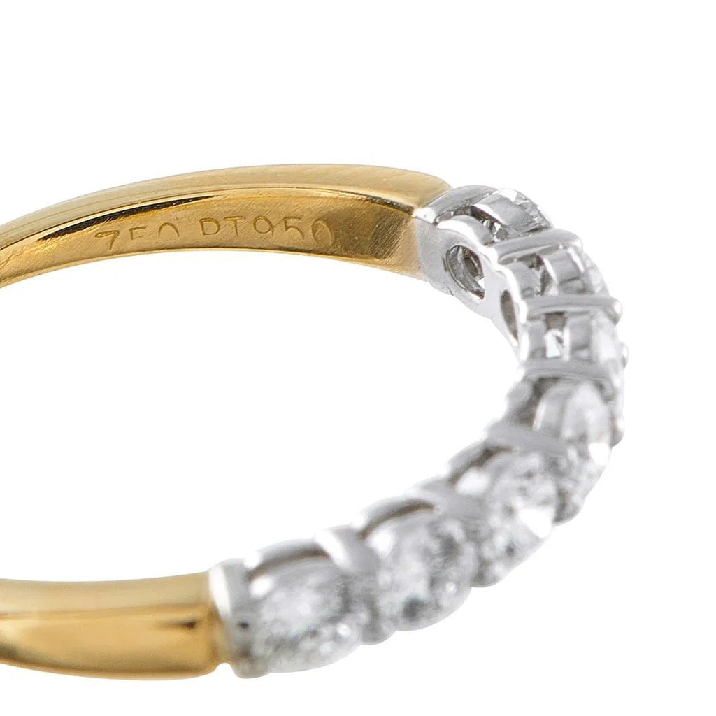 Tiffany & Co. 18K Yellow Gold and 0.75 ct Diamond Ring