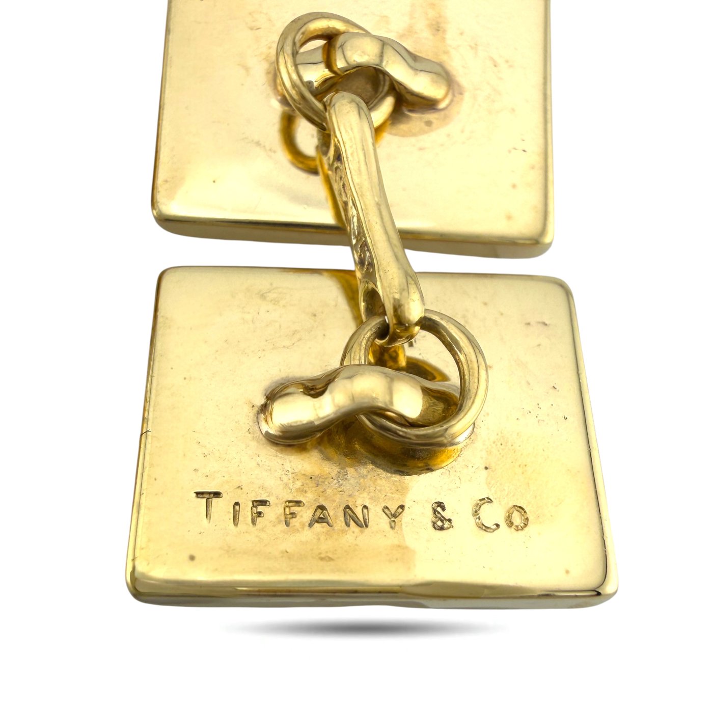 Tiffany & Co. 14K Yellow Gold Men’s Cufflinks