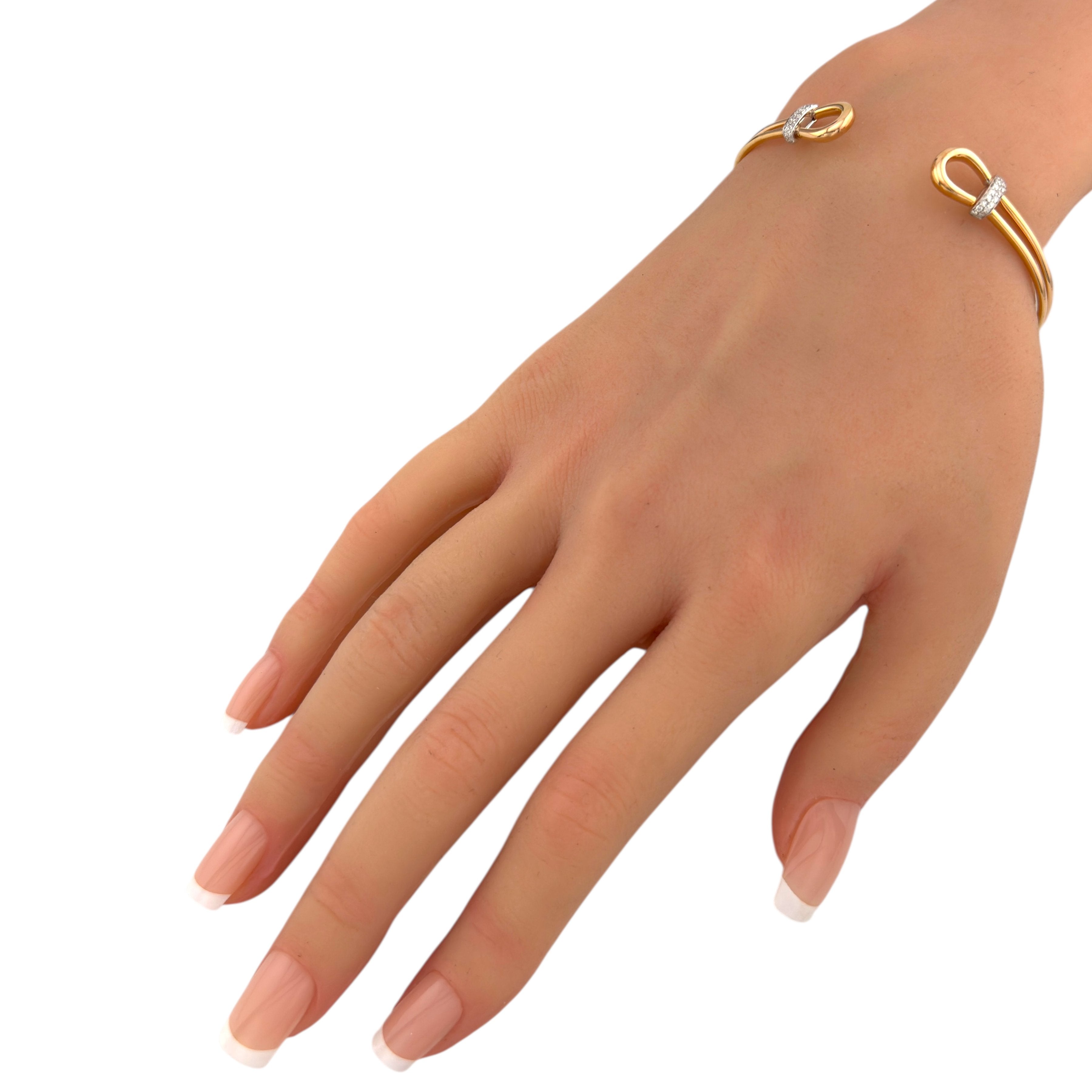 Roberto Coin 18K Rose Gold Bracelet 0.17ct Diamond