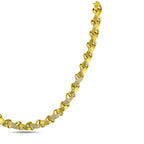 Jose Hess 18K Yellow Gold 7ct Diamond Necklace and Bracelet Suite