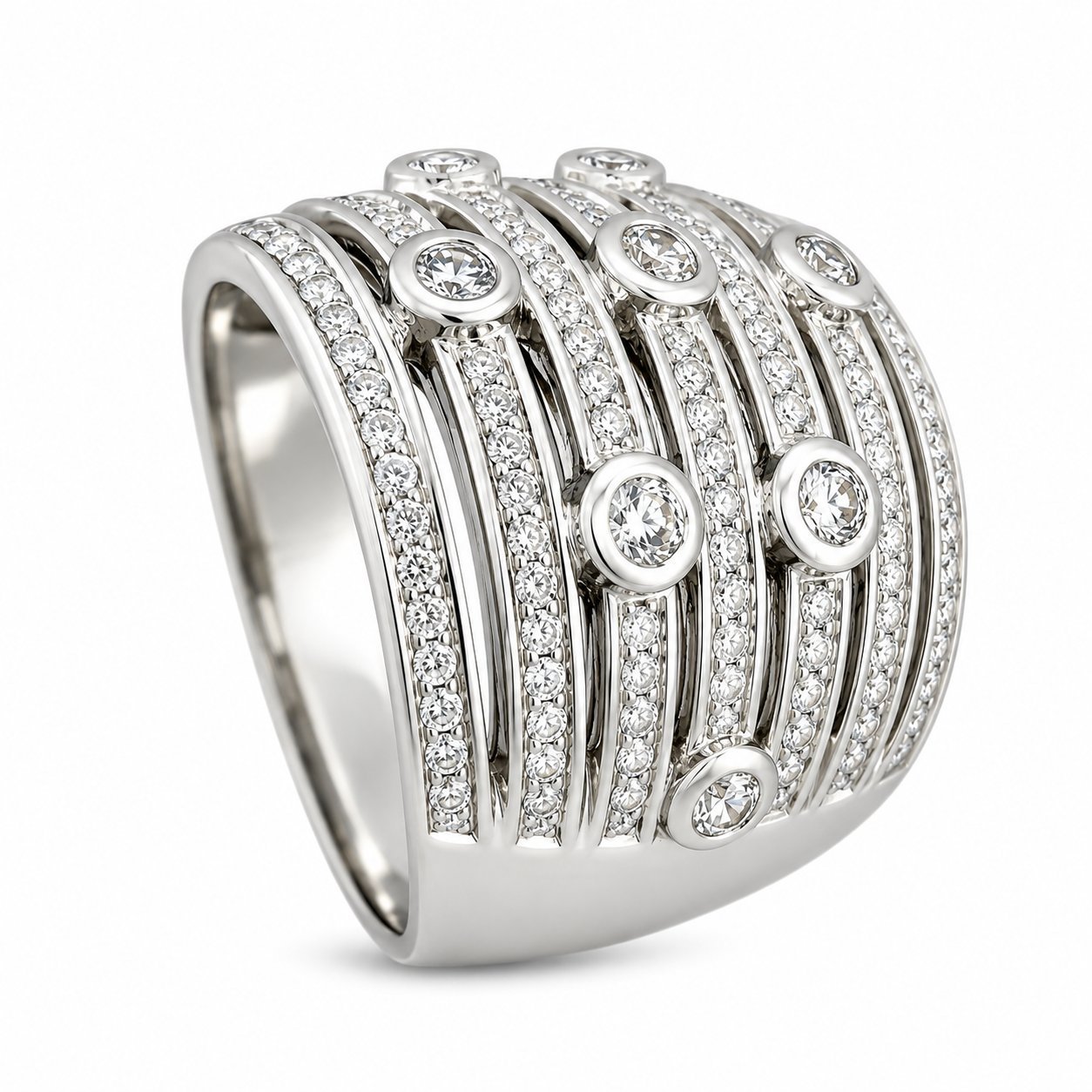 18K White Gold 1.50ct Diamond Ring