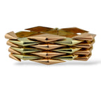 Bronia 14K Two-Tone Retro Gold Bracelet