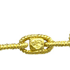 Judith Ripka 18K Yellow Gold 0.25ct Diamond Necklace and Earrings Set
