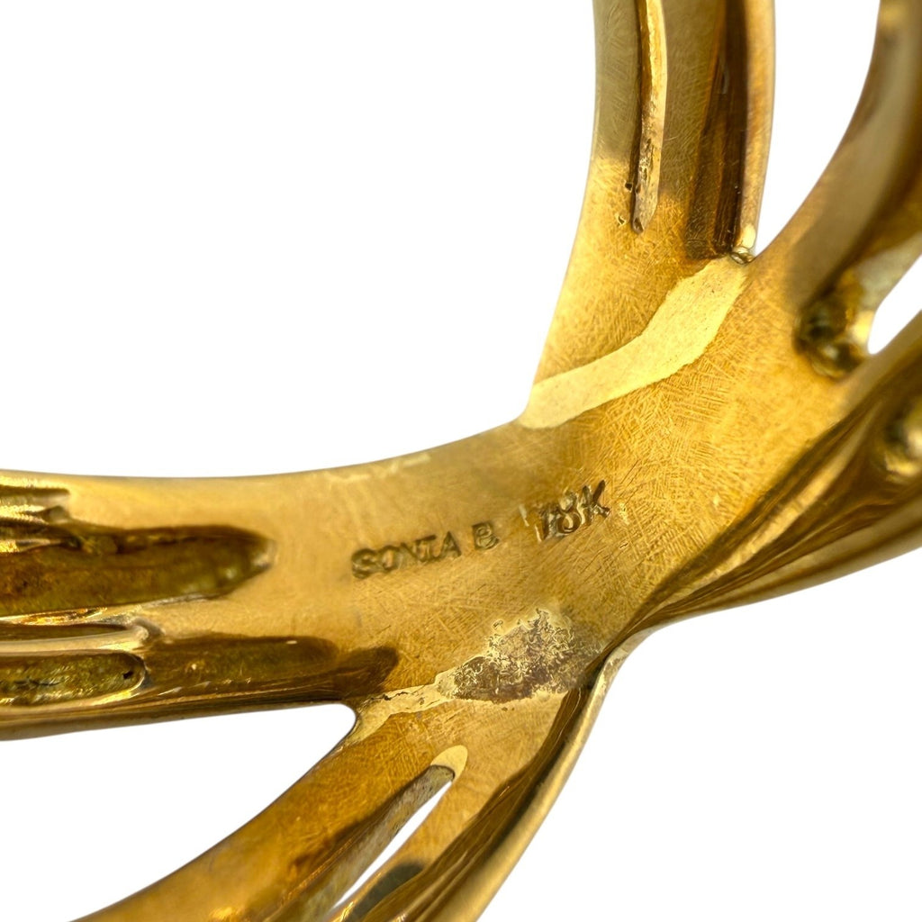 Sonia B. Eternal 18K Yellow Gold and 1.6ct Diamond Band