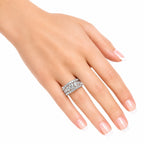 14K White Gold and 3.0ct Diamond Ring