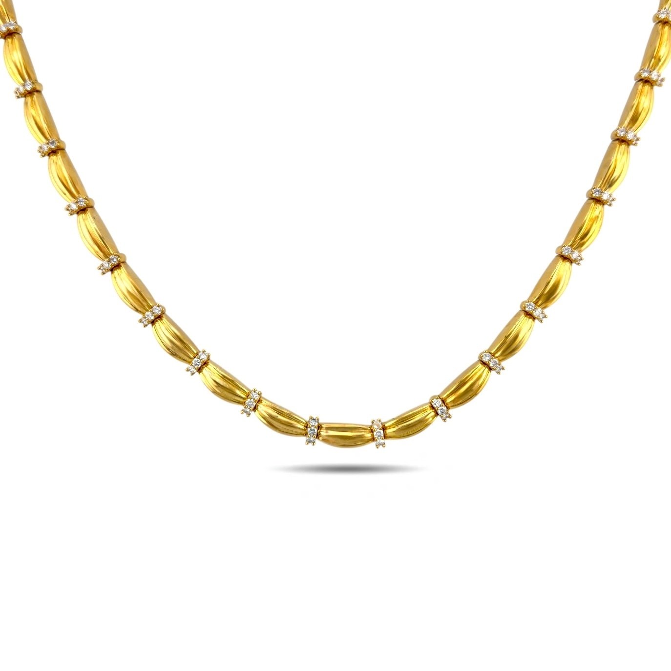 Tiffany & Co. - 18 kt. Yellow gold, Exclusive Tiffany & Co. 18K Yellow Gold 2.34ct Diamond  2.34ct. tw. Diamond (Natural)