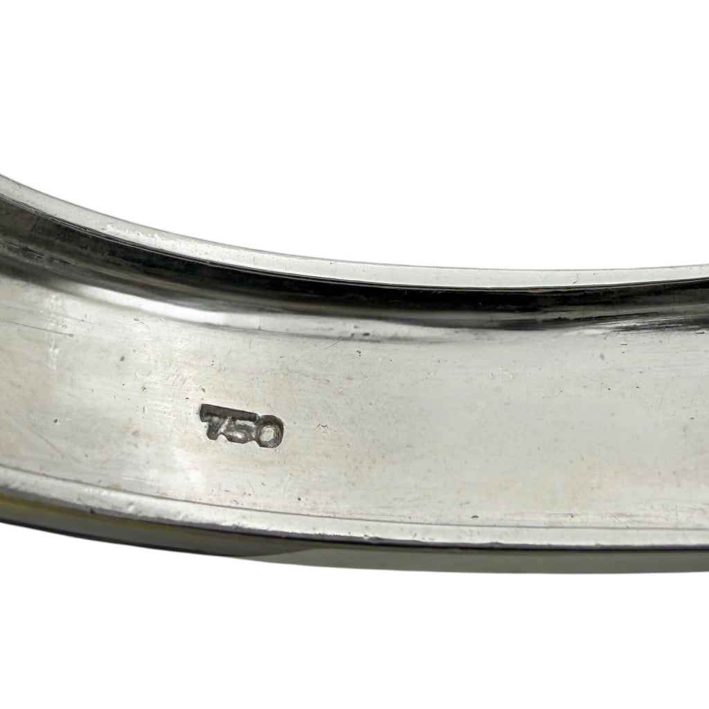 18K White Gold 4.5ct Diamond and 9.65ct Sapphire Bracelet