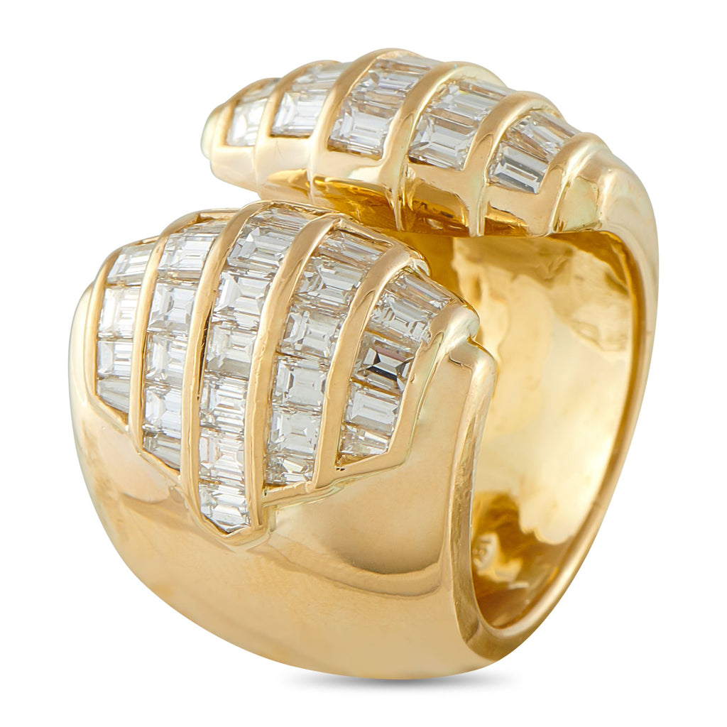 Adler 18K Yellow Gold 3.0ct Diamond Ring