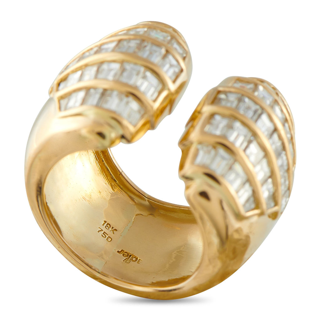 Adler 18K Yellow Gold 3.0ct Diamond Ring