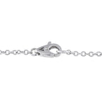 Asprey 18K White Gold 0.25ct Diamond Necklace