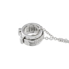 Asprey18K White Gold 0.25ct Diamond Necklace