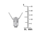 Asprey18K White Gold 0.25ct Diamond Necklace