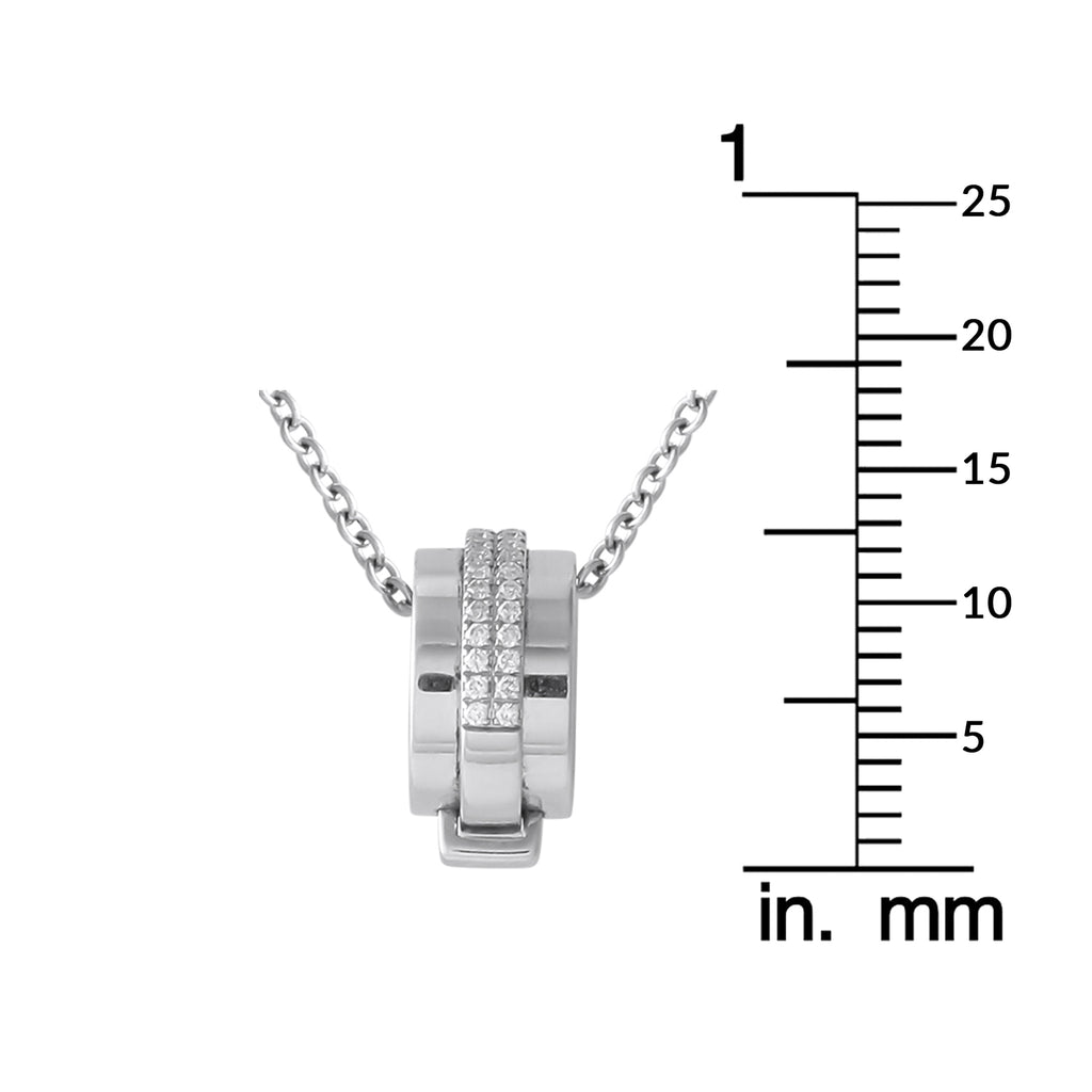 Asprey 18K White Gold 0.25ct Diamond Necklace