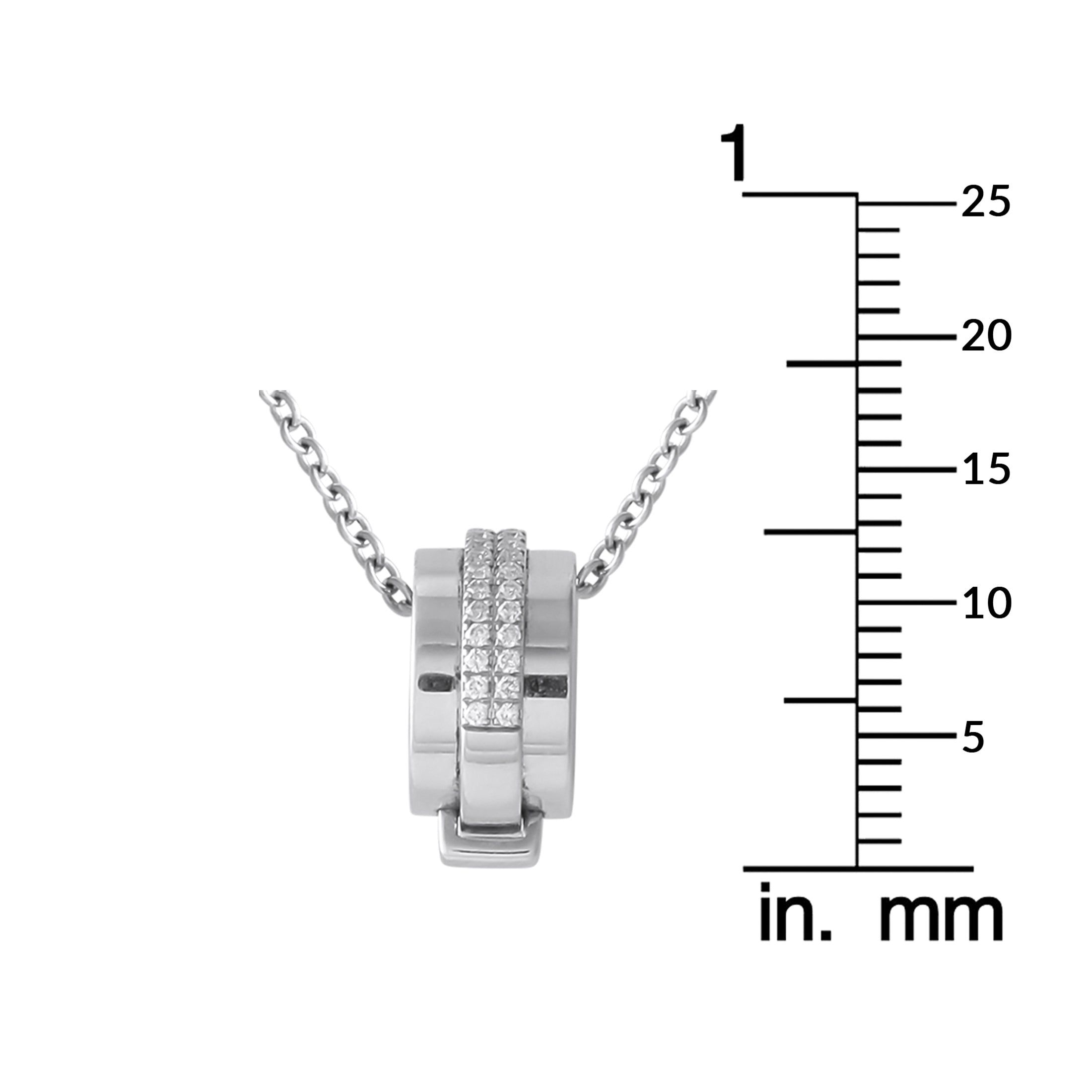 Asprey 18K White Gold 0.25ct Diamond Necklace