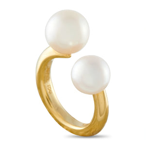 Assael 18K Yellow Gold Pearl Ring