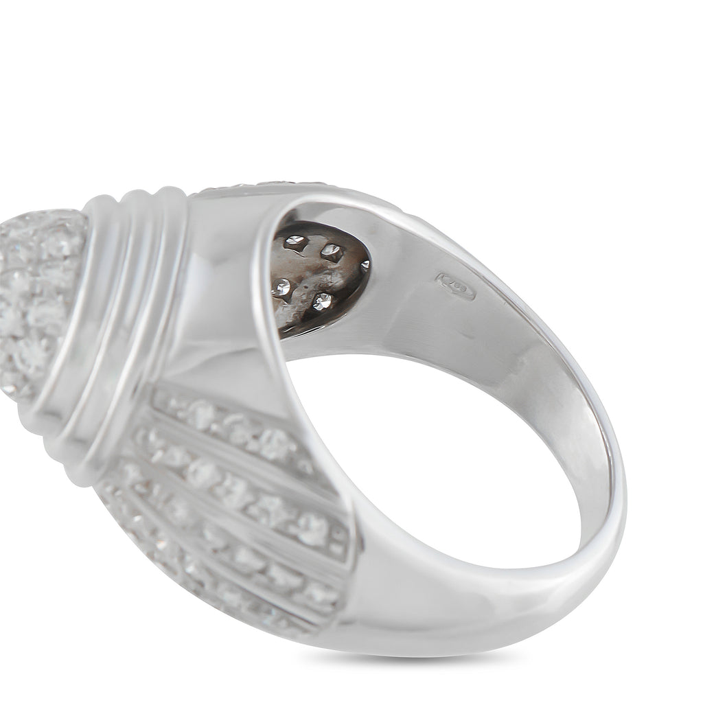 Boucheron18K White Gold 1.0ct Diamond Ring