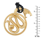 Boucheron 18K Yellow Gold Serpent Cord Necklace