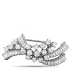 BoucheronPlatinum 4.25ct Diamond Brooch – This Boucheron brooch is simply exquisite