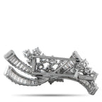 Boucheron Platinum 4.25ct Diamond Brooch