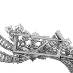 Boucheron Platinum 4.25ct Diamond Brooch