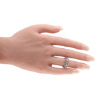 Buccellati Vintage 18K White Gold 1.12ct Diamond Ring