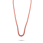 Buccellati18K White and Yellow Gold Coral Necklace – A series of Coral beads make this vibrant Buccellati necklace impossible
