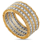 Buccellati 18K Yellow Gold 1.65ct Diamond Ring