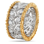Buccellati 18K Yellow Gold 0.68ct Diamond Band
