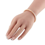 Bvlgari B.zero1 18K Rose Gold Ceramic Bracelet