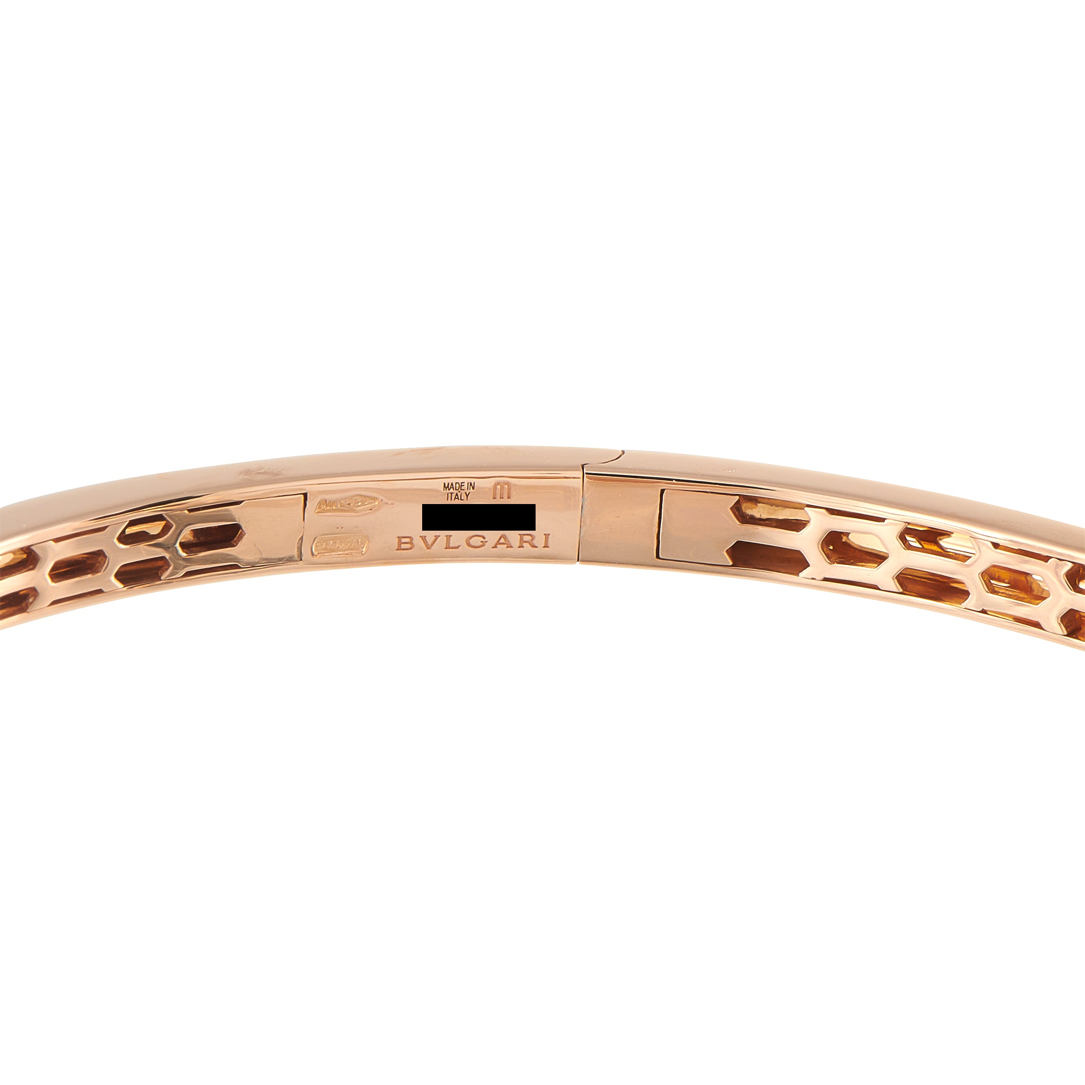 Bvlgari Serpenti Seduttori 18K Rose Gold Diamond Bracelet