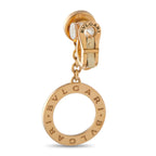 BVLGARI 18K Rose Gold Diamond Drop Earrings