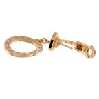 BVLGARI 18K Rose Gold Diamond Drop Earrings