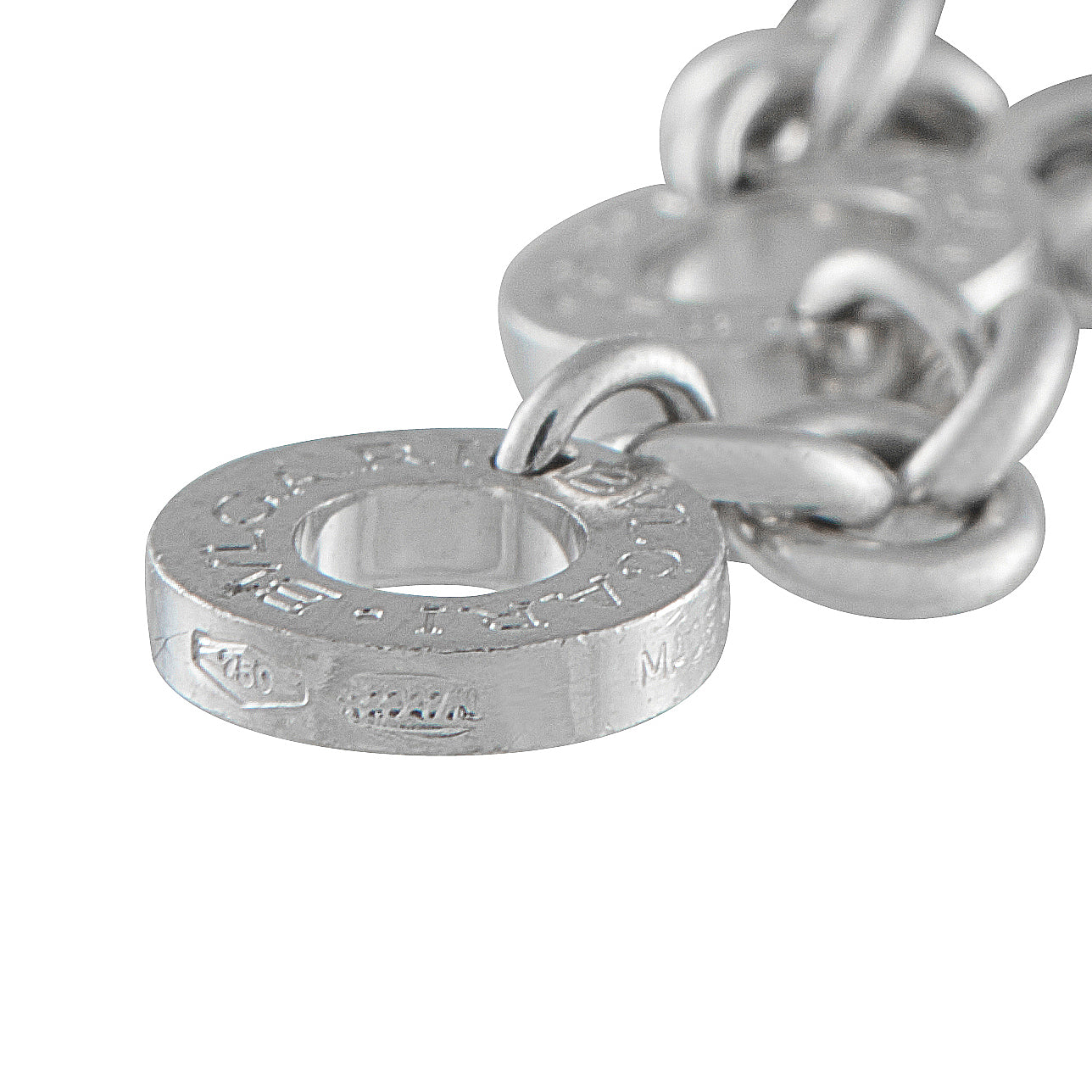 Bvlgari 18K White Gold 1.80ct Diamond Bracelet