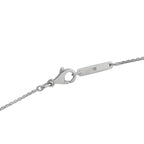 Bvlgari 18K White Gold 1.0ct Diamond Cross Pendant