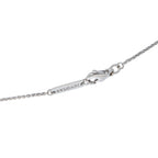Bvlgari 18K White Gold 1.0ct Diamond Cross Pendant