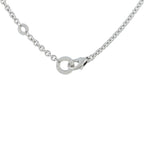 Bvlgari 18K White Gold 1.50ct Diamond and Onyx Necklace