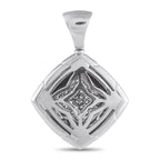 Bvlgari Pyramid 18K White Gold 0.65ct Diamond Pendant