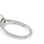 Bvlgari 18K White Gold 0.93ct Pear Shaped Diamond Engagement Ring