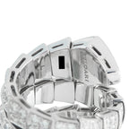 Bvlgari Serpenti 18K White Gold 2.77ct Diamond Ring