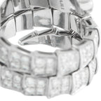 Bvlgari Serpenti 18K White Gold 2.77ct Diamond Ring
