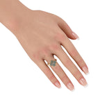 Van Cleef & Arpels Van Cleef & Arpels Vintage Alhambra 18K Yellow Gold Diamond and Mother of Pearl Ring