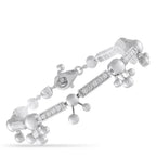 BVLGARI Astrale 18K White Gold 1.45ct Diamond Bracelet