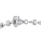 Bvlgari Astrale 18K White Gold 1.45ct Diamond Bracelet