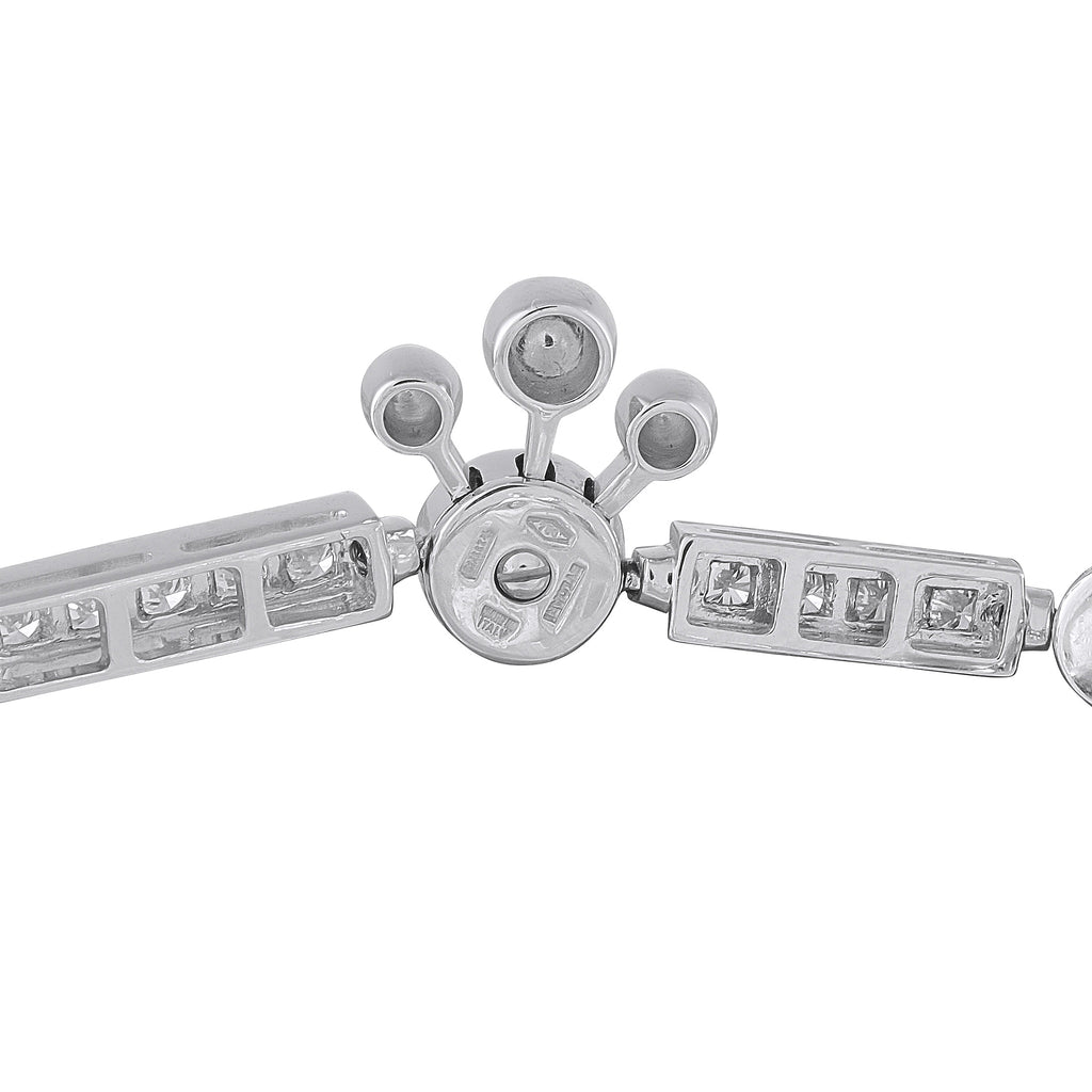 Bvlgari Astrale 18K White Gold 1.45ct Diamond Bracelet